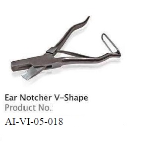 EAR NOTCHER V-SHAPE